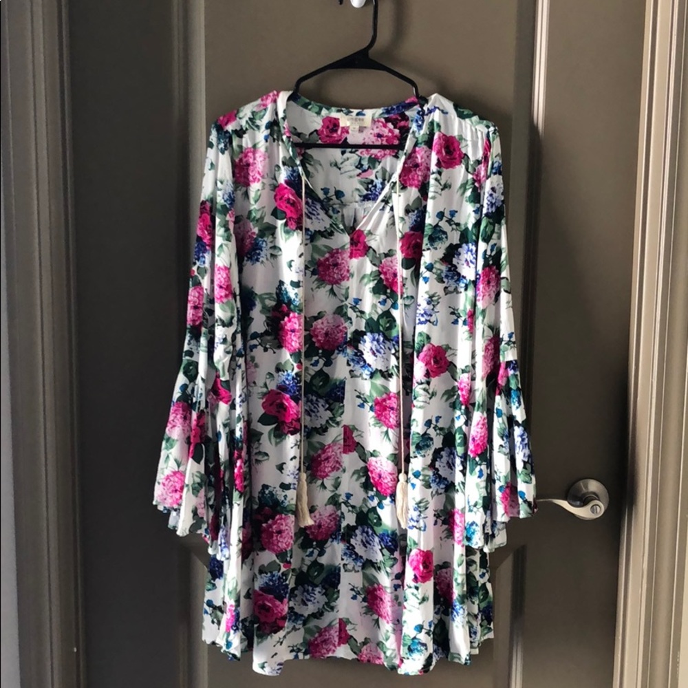 Umgee Floral Tunic/Dress